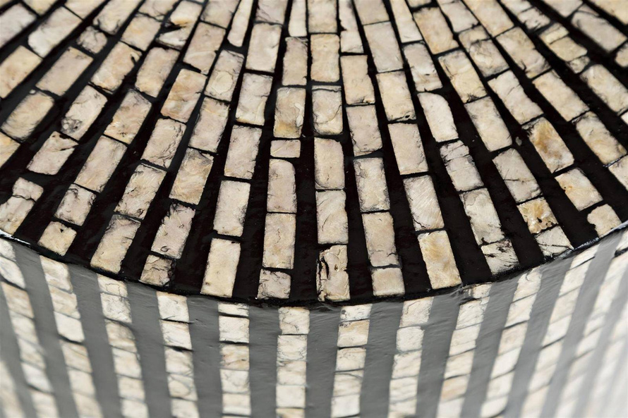 AV1730-28B Stolik okrągły Avola Black Multi