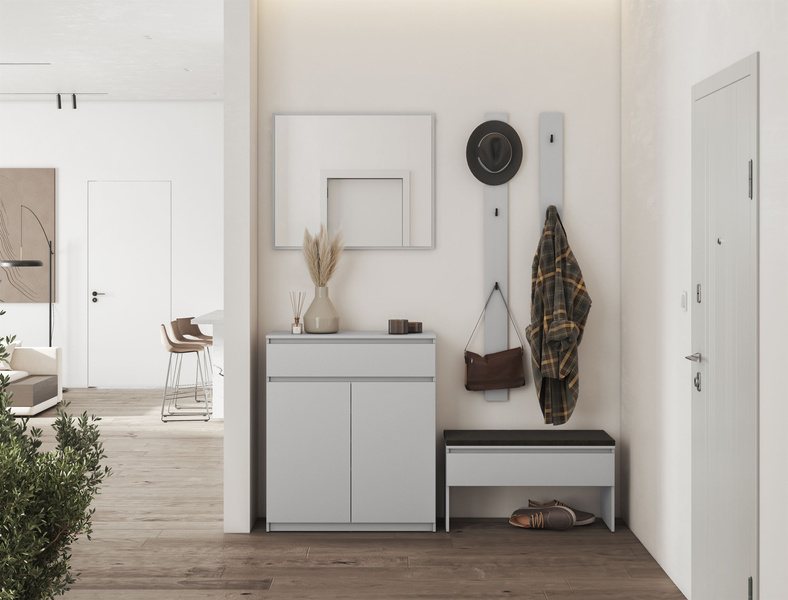 SIMPLY SM-04 - Lustro Wiszące Szary Mat