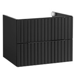 Astor Zestaw Amy 60 cm Szafka z Umywalką Czarny Mat