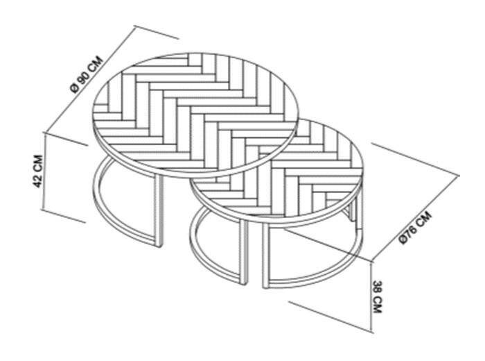 Seville 07-0 Stoliki kawowe