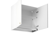 Szafka Kuchenna Górna 2-drzwiowa z Ociekarką G80C Linea White Biały Mat