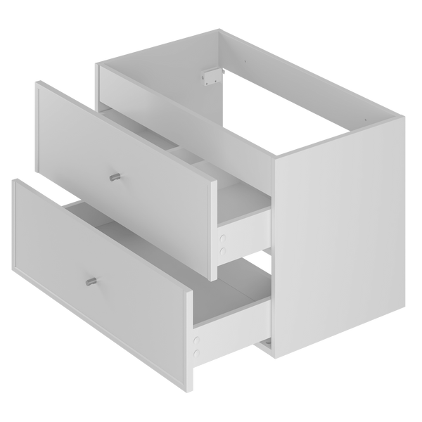 MARCO-01 Szafka Pod Umywalkę 2S 80 cm Biały Mat