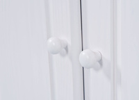 Kredens VALENCIA drewniany biały