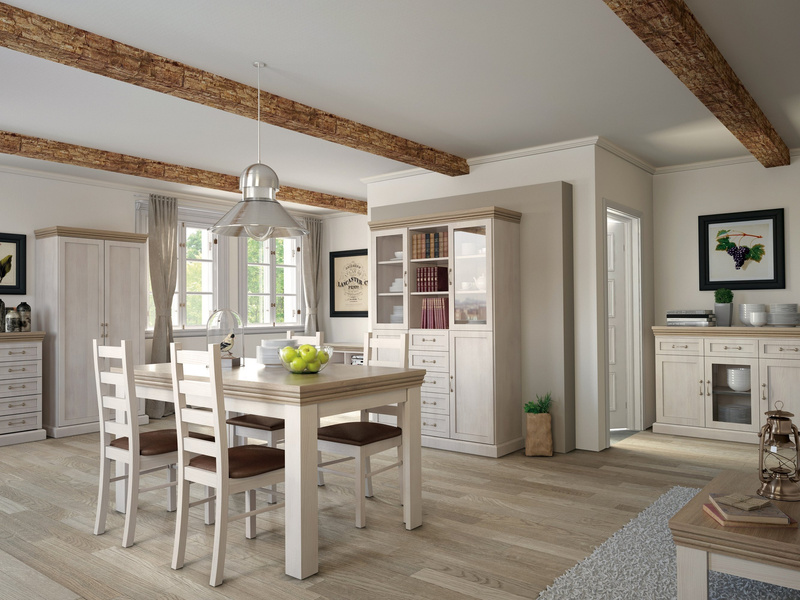 ROYAL S1D - Szafa 1-drzwiowa Sosna Nordycka/Dąb Dziki