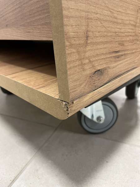 Szafka Pod Umywalkę Nablatową 80 cm 2S Aruba 829 Dąb Craft Biały Połysk_01