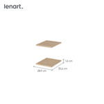 EASY EA-05 - Półki Małe 2 Sztuki Dąb Scandi