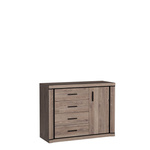 DALLAS-3 - Komoda 1D4S Dąb Truflowy