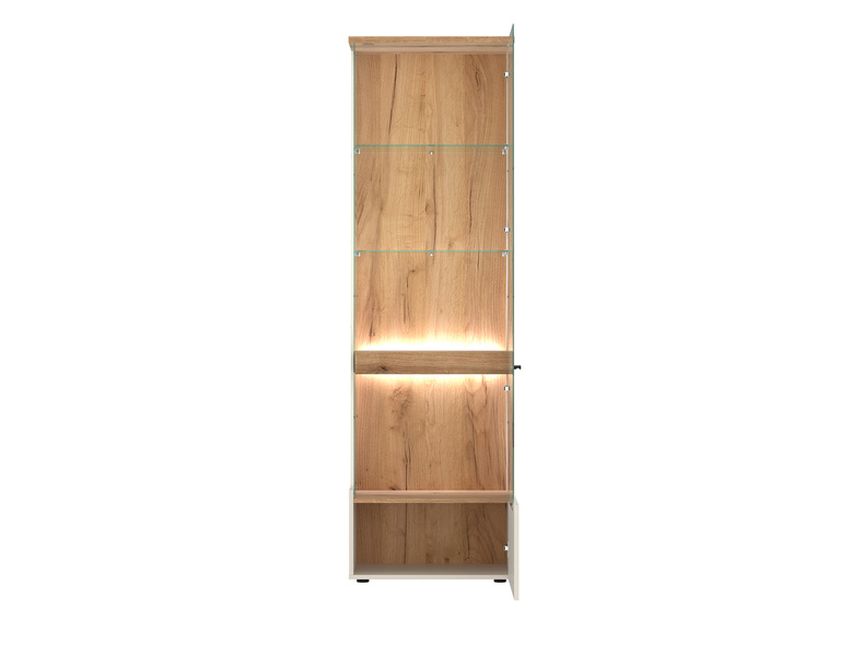 Cut Out CTUV01R - Witryna 1-drzwiowa Prawa Cashmere Dąb Coast Evoke