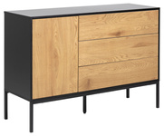 Seaford Komoda Czarna