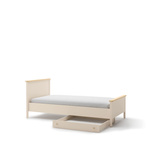 STORY SO-17 - Łóżko Beż Piaskowy Dąb Vincenza Bielona