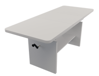 JANEK - Ławostół Ława Rozkładana Stolik Kawowy Biel Alpejska