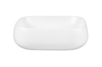 Umywalka Nablatowa Ceramiczna UN-NIKA-MW 78103MW Biały Mat