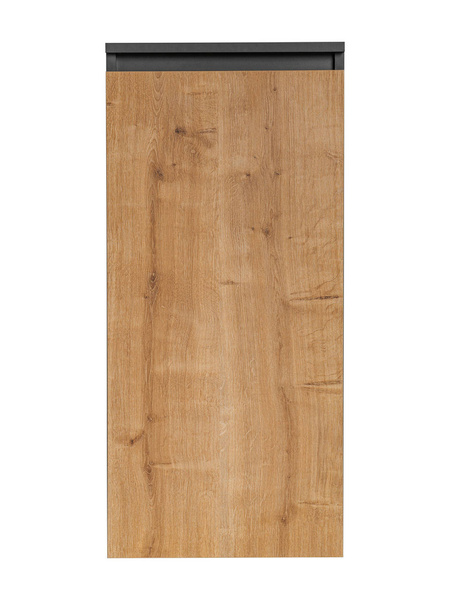 MONAKO GREY OAK 811 Szafka niska z koszem na pranie 1D - 40cm