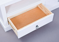 Komoda RTV PROVENCE 3 drewniana biała