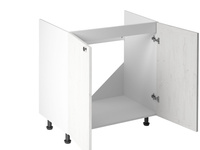 Szafka Kuchenna Dolna 2-drzwiowa Zabudowa Zlewozmywaka D80Z Prowansja Sosna Andersen Biały Mat