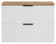 Szafka pod umywalkę 80 cm ADEL WHITE