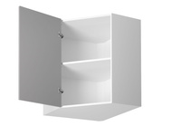 Szafka Kuchenna Górna 1-drzwiowa Narożna G60N P/L Linea Grey Szary Mat