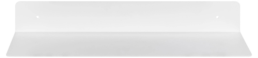 Joliet Półka Ścienna Metalowa Malowana Biała 1P 50 cm