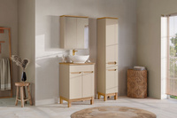 Szafka z Lustrem 60 cm 2D Bali Cashmere