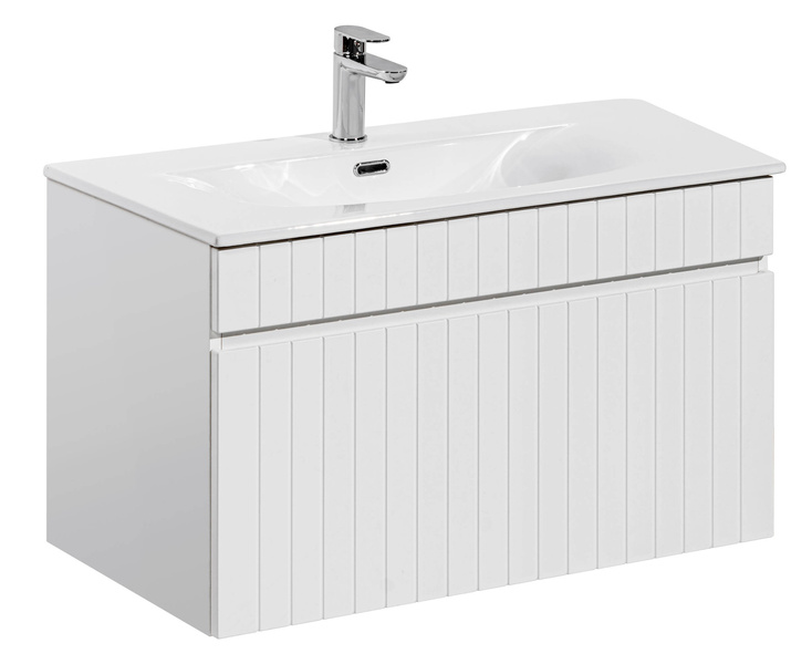 Szafka pod Umywalkę 80 cm 1D ICONIC WHITE