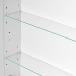 Astor Szafka z Lustrem 60 cm Amy Biały Mat