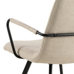 Actona Krzesło Z Podłokietnikiem Selina Beżowe Czarne