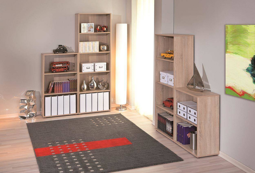 Regał PARINI 4 dąb sonoma