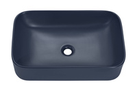 Umywalka Nablatowa Ceramiczna UN-KAMA-MNB-60 Granatowy Mat