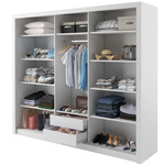 IDEA ID-11 - Szafa Przesuwna 3-drzwiowa Biała