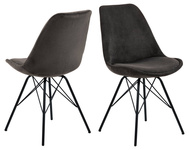 Eris Krzesło Jadalniane Szare