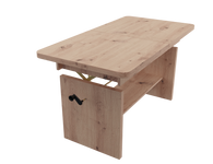 JANEK - Ławostół Ława Rozkładana Stolik Kawowy Dąb Artisan