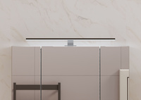 ALA - Lampa LED Nad Szafkę 60 cm Czarny 230V IP44