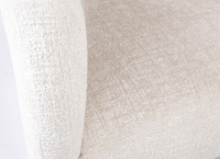 Leith LET71N Krzesło tapicerowane jasnobeżowe