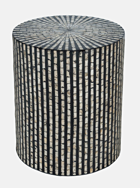 AV1730-28B Stolik okrągły Avola Black Multi