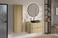 Blat Łazienkowy 80 cm Ovalia Cremona