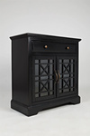 AV275-32 Komoda 2D/1S Avola Antique Black