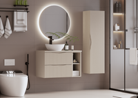 Blat Łazienkowy 80 cm Piasek Pustyni