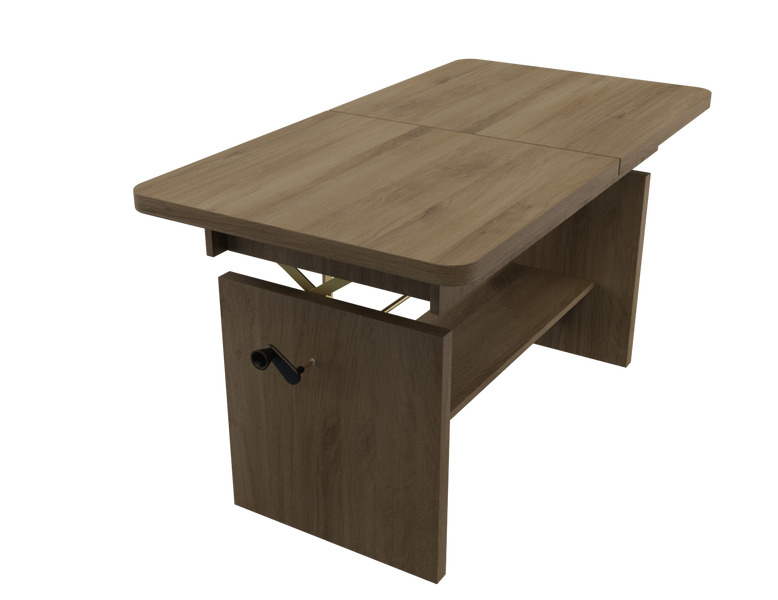 JANEK - Ławostół Ława Rozkładana Stolik Kawowy Dąb Lefkas