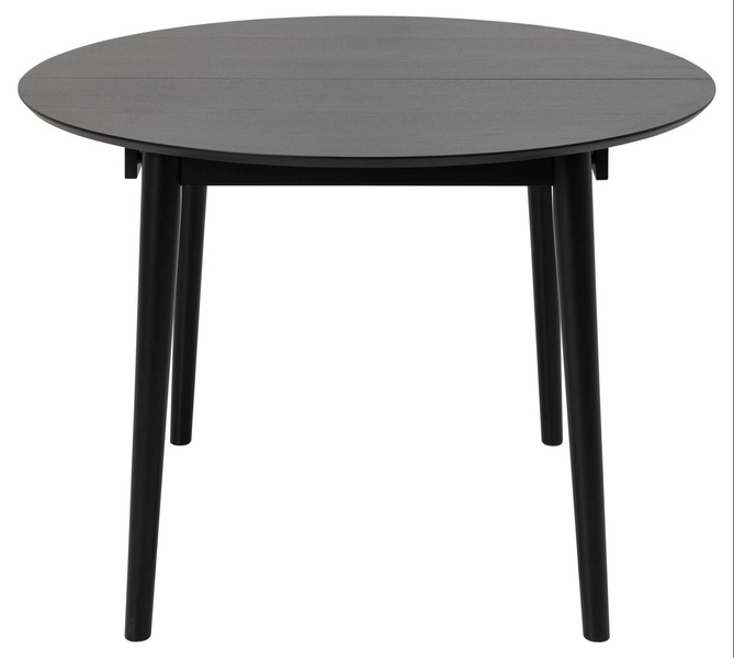 Montreux czarny stół okrągły 115-154 cm