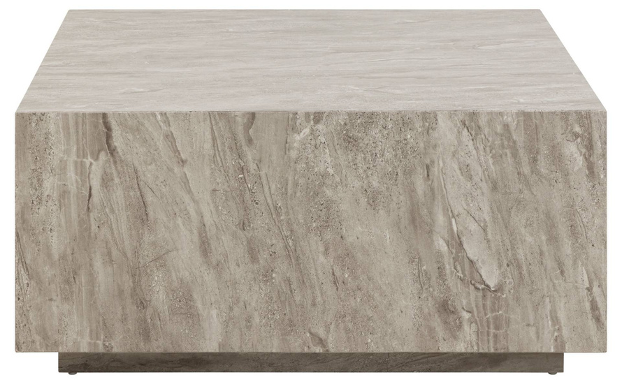 Actona Stolik Kawowy Dice Szary Marmur River