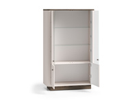 Witryna 4-drzwiowa VILAVIO 02 Dąb Windmill Dark Cashmere