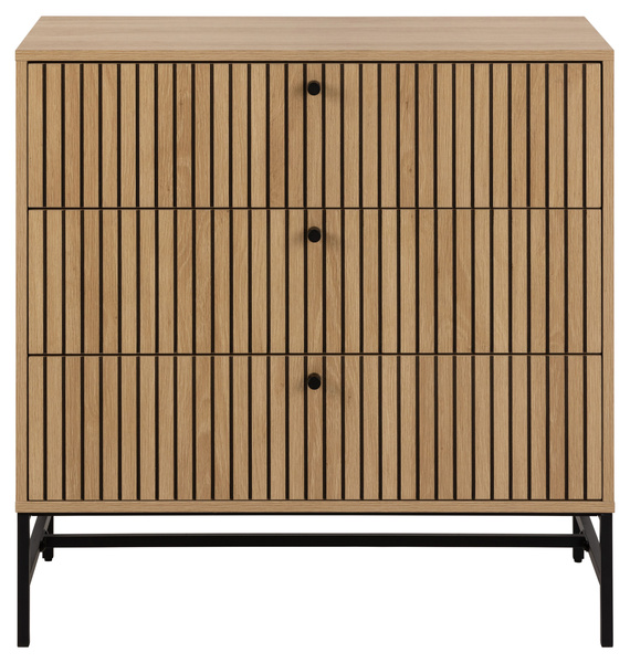 Actona Komoda 3 Szuflady Albany Dąb Naturalny