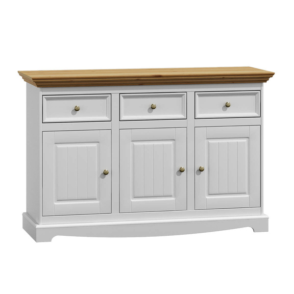 Komoda Belluno Elegante 3.3 biała dąb