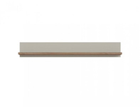 Rivero RIVP01 - Półka Wisząca Szara/Dąb Flagstaff Ciemna