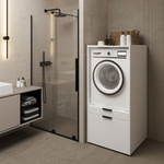 Andiamo - Zabudowa na Pralkę/Suszarkę 1S1P Biały Mat