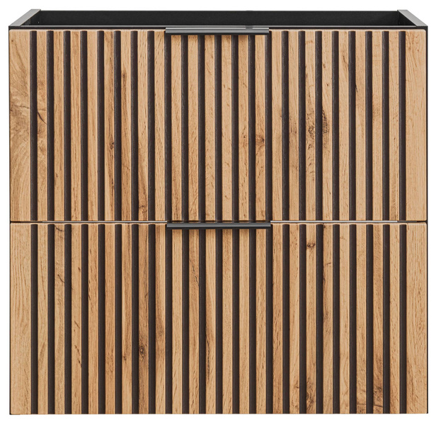 Szafka pod umywalkę 60 cm Xilo Black Wotan