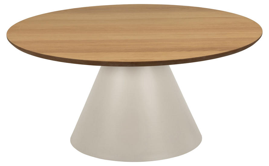 Actona Stolik Kawowy Soli Dąb Naturalny Szary