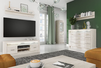 INDIANAPOLIS-13 - Stolik Kawowy Ława Kraft Biały