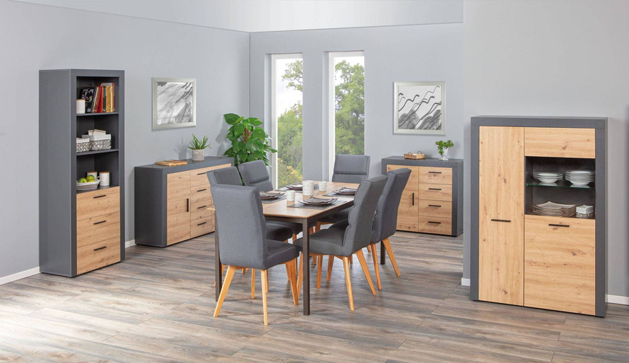 Regał CORBETO antracyt