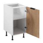 Szafka Kuchenna Dolna 1D Sorento D45 P/L Biały Mat Puccini